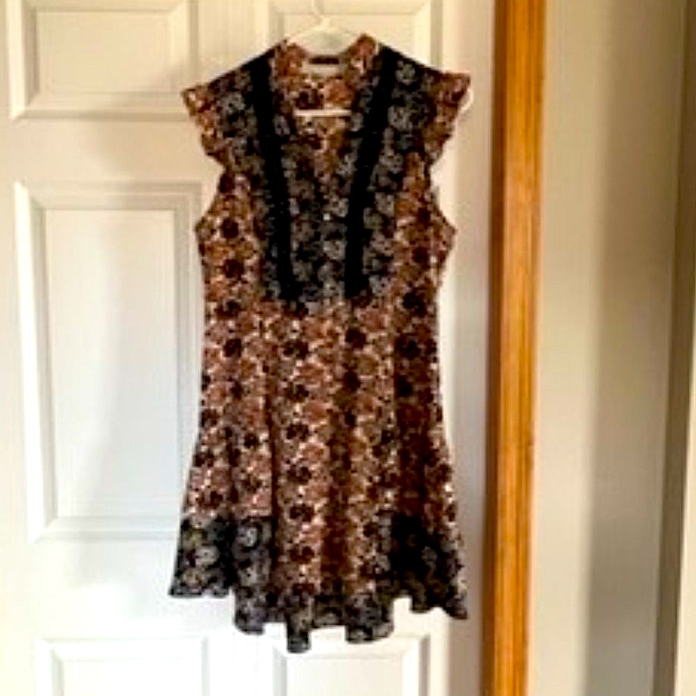 Boutique Tunic Or Dress, Size M, Fall Colors